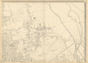 'CASSELLS LONDON NE. Hackney Old Ford Dalston Homerton Clapton. WELLER 1863 map