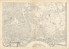 'CASSELLS LONDON E Limehouse Stepney Whitechapel Bethnal Green. WELLER 1863 map