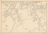 SOUTH LONDON. Peckham/Rye East Dulwich Camberwell Denmark Hill. WELLER 1863 map