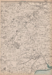 ESSEX. Brentwood Chelmsford Chipping Ongar Billericay Basildon. WELLER 1863 map
