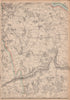 NW KENT/S LONDON. Greenwich Dartford Sevenoaks Bromley. WELLER 1863 old map