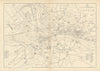 LANDMARKS OF LONDON. Clubs Theatres Churches Public Buildings. WELLER 1863 map