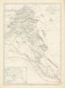 TURKEY IN ASIA EAST Armenia Kurdistan Assyria Mesopotamia Iraq. WELLER 1863 map