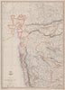 BRITISH INDIA. 'Bombay' -Nassick/Pune railways. Western Ghats. WELLER 1863 map