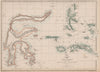 CELEBES & THE MOLUCCA ISLANDS.Dutch East Indies Sulawesi Maluku.WELLER 1863 map