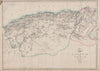 NORTH AFRICA. 'Algeria and Tunis'. Tunisia. WELLER 1863 old antique map chart