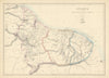 'Guiana Comprehending British, Dutch & French' Suriname Guyana.  LOWRY 1863 map