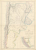 SOUTH AMERICA. 'La Plata, Chili, Paraguay, Uruguay & Patagonia'. LOWRY 1863 map