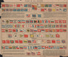 WORLD Flags. British Empire. Siam Cochin-china Orange Free State. LETTS 1889 map