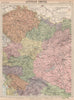 AUSTRIAN EMPIRE. Bohemia Moravia Styria Illyria Croatia Hungary. LETTS 1889 map