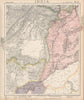 PAKISTAN & AFGHANISTAN. Punjab Beluchistan Sinde. British India. LETTS 1889 map