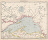 LAKE SUPERIOR. Canada Ontario Michigan. Lighthouses & Railroads. LETTS 1889 map