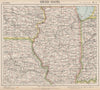 US MIDWEST. Missouri Illinois Indiana Iowa Chicago. Railroads. LETTS 1889 map