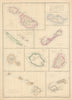 CANADA Canadian Pacific Railway Arctic explorers' routes Minerals LETTS 1883 map