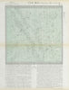 ASTRONOMY Star map chart signs Winter Scorpio Sagittarius Capricorn LETTS 1883