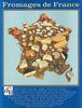 Fromages de France. French cheese poster map. SOPEXA 1973 old vintage