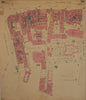 GOAD MAP.Temple EC4 WC2.Strand Fleet Street Middle Lane Essex Inner Gdns 1948
