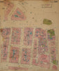 GOAD MAP.WC2.Aldwych Strand Arundel St Temple Pl Surrey Essex Milford Ln 1923