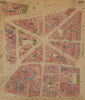GOAD MAP.Seven Dials WC2.Shaftesbury Ave Earlham St Monmouth Mercer Neal 1934