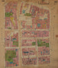 GOAD MAP.Covent Garden WC2.Endell St Neal Drury Ln Long Acre Shelton Dryden 1928