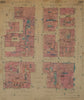 GOAD MAP.SW1.Regent St Charles II Pall Mall Jermyn Haymarket Waterloo Pl 1942