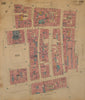 GOAD MAP.Soho W1.Golden Sq Brewer Beak Lexington St Broadwick John James 1948