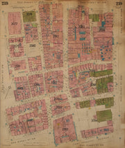 GOAD MAP.Soho W1.Wardour Berwick Brewer Rupert Dean Old Compton Street 1934