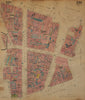 GOAD MAP.Mayfair.New Bond St Hanover Sq St George Maddox Brook Conduit St 1934
