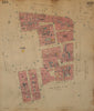 GOAD MAP.W1.Soho Sq Oxford Street Charing Cross Rd Frith Greek Sutton Row 1944