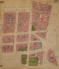 GOAD MAP.Soho.Greek St Frith Dean Charing Cross Rd Old Compton St Romilly 1944