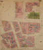GOAD MAP.W1.Oxford St New Bond St Brook Hanover Sq Holles Dering Blenheim 1936