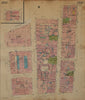 GOAD MAP.Mayfair W1.Berkeley Dover Albemarle Street Piccadilly Stratton Pl 1930