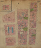 GOAD MAP.Mayfair W1.Berkeley Dover Albemarle Street Piccadilly Stratton Pl 1930