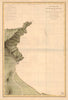 Carte Particulière des Mouillages de Bone' Dépôt de la Marine. Annaba 1834 map
