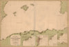'Côtes de L'Algérie et des Iles Baléares' ROBIQUET. Balearics sea chart 1853 map