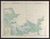 New Zealand North Island. Bay of Islands. NZ Navy nautical sea chart 1978 map
