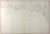 British New Guinea South Coast. Aird River. Admiralty sea chart 1880 old map