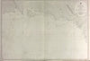 British New Guinea South Coast. Deception Bay. Admiralty sea chart 1880 map