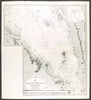 Red Sea. Bab-el-Mandeb Straight. Admiralty nautical sea chart. Eritrea 1930 map