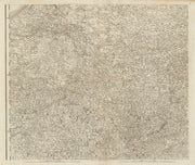 Rheinland, Netherlands South, Belgium East. Hessen Westphalia CHAUCHARD 1800 map