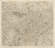 Central Germany Bohemia north. Brandenburg Sachsen Thuringen. CHAUCHARD 1800 map