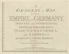 General Map of the Empire of Germany…. Title sheet. CHAUCHARD/STOCKDALE 1800