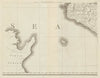 Western Sicily, Tunisia & Pantellaria. Val di Mazara. Italy. CHAUCHARD 1800 map