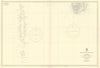 Maldives-Ceylon Indian Ocean Sri Lanka ADMIRALTY sea chart 1944 (1956) old map