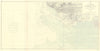 Le Havre & Seine approaches. Seine-Maritime. ADMIRALTY sea chart 1924 (1955) map