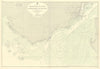 Loire estuary St Nazaire approaches La Baule ADMIRALTY sea chart 1898 (1954) map