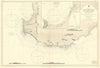 Western Australia Margaret River Géographe Bay ADMIRALTY chart 1878 (1955) map