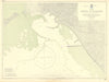 Porto di Cagliari, Sardinia. Mediterranean. ADMIRALTY sea chart 1951 (1956) map