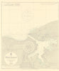 Havana Harbour, Cuba. Caribbean. ADMIRALTY sea chart 1954 (1955) old map