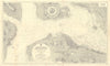 River Clyde. Greenock. Dunoon-Port Glasgow. ADMIRALTY sea chart 1943 (1956) map